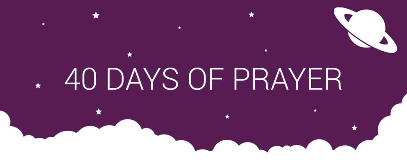 40 days of prayer